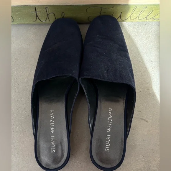 Stuart Weitzman Suede Mules - Picture 4 of 10